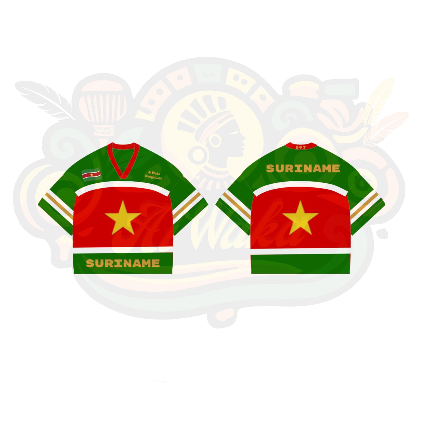 Suriname Ai Waka Culture Jersey