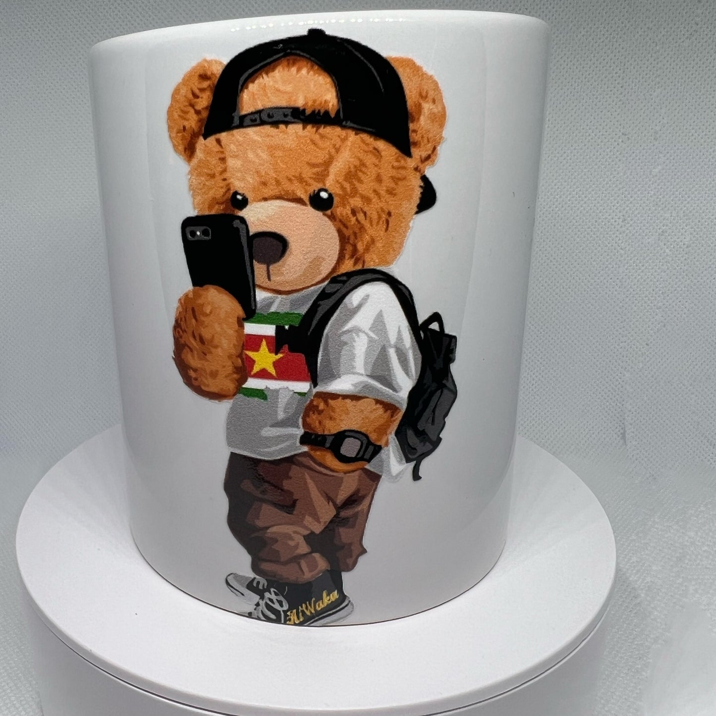 De Surinaamse teddybeer mok