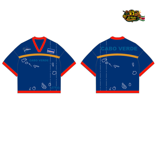 Cabo Verde Jersey - Tubarões Azuis Ai Waka (pre-order)