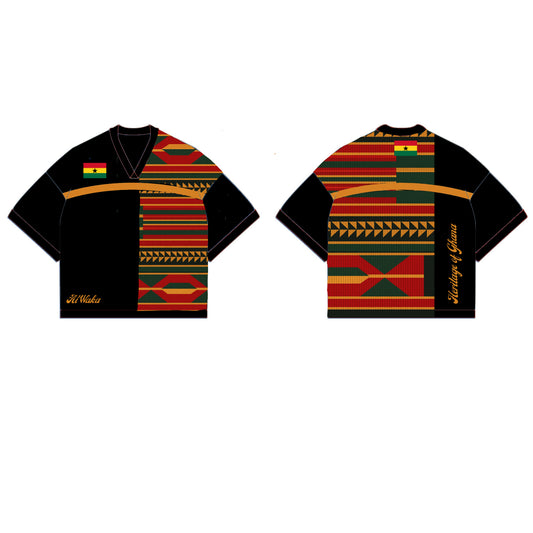Ghana Geweven Jersey Ai Waka