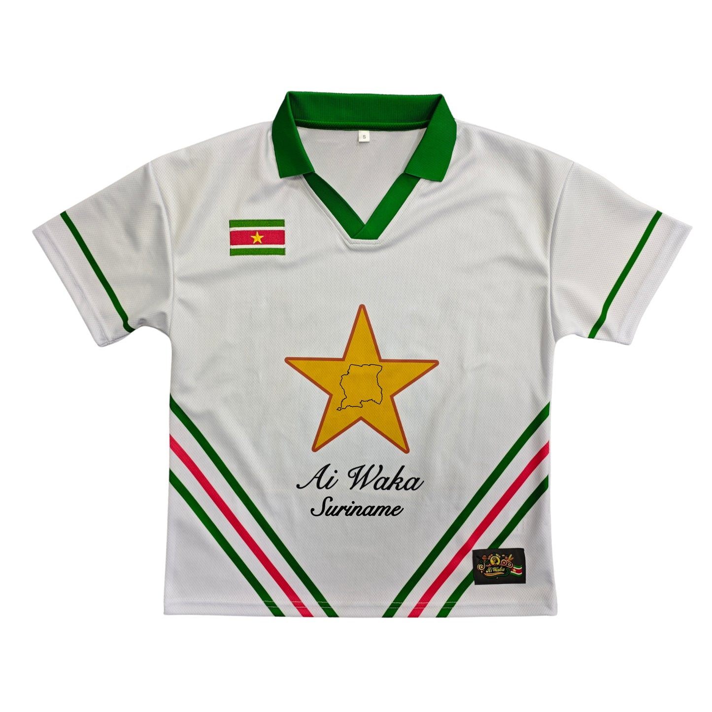 Suriname Voetbal Jersey Natio Inspo
