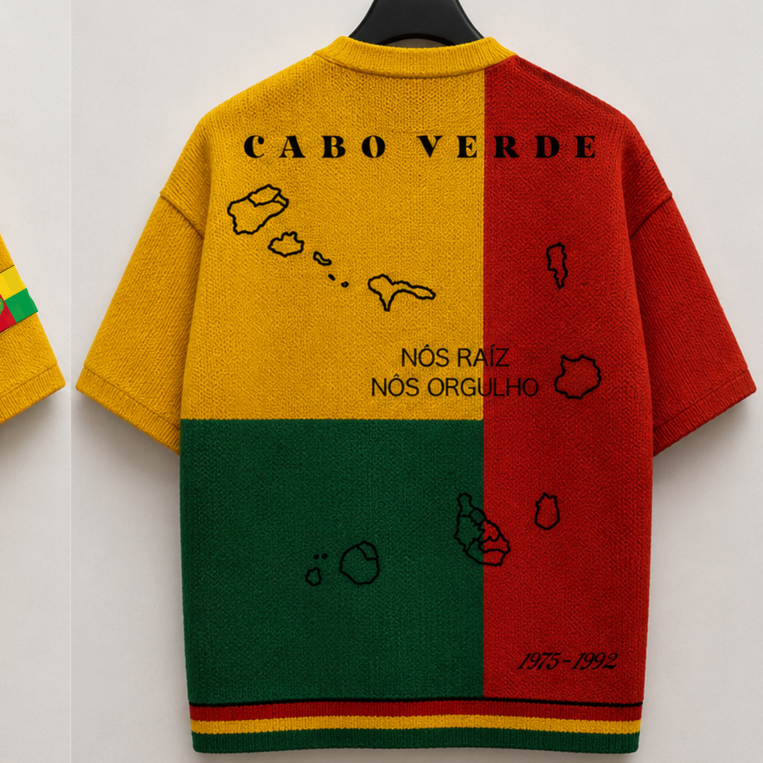 Cabo Verde Geweven Jersey "Independénsia" - [PRE-STOCK]