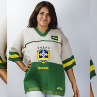 Brasil Geweven Jersey | Bestelbaar op aanvraag