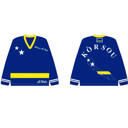 Longsleeve Curaçao Geweven Jersey (unisex)