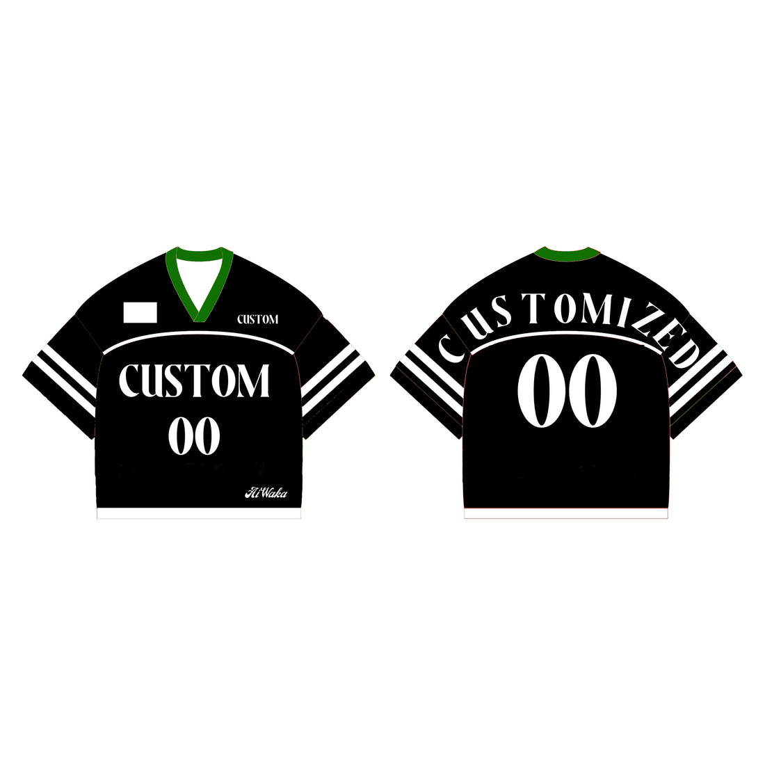 Custom geweven jersey