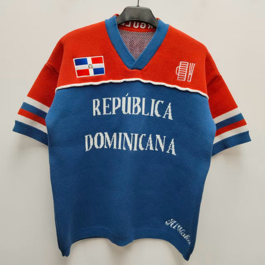 Dominicaanse Republiek Geweven Jersey - Pre Order