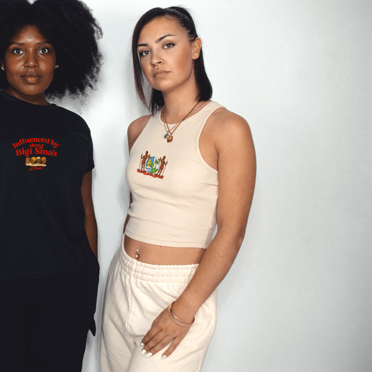 Cropped Ribbed Top – Wapen fu Sranan