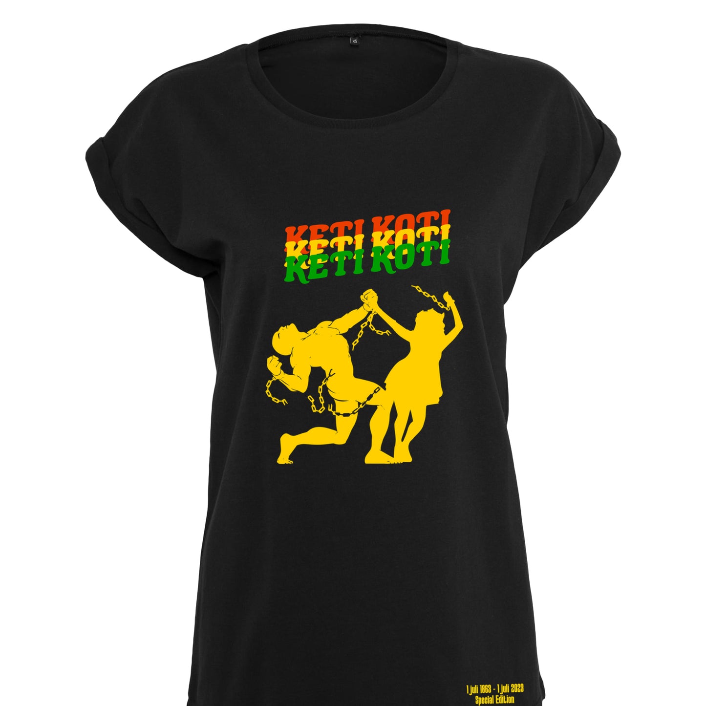 Keti Koti T-shirt Dames 'Ai WAKA'