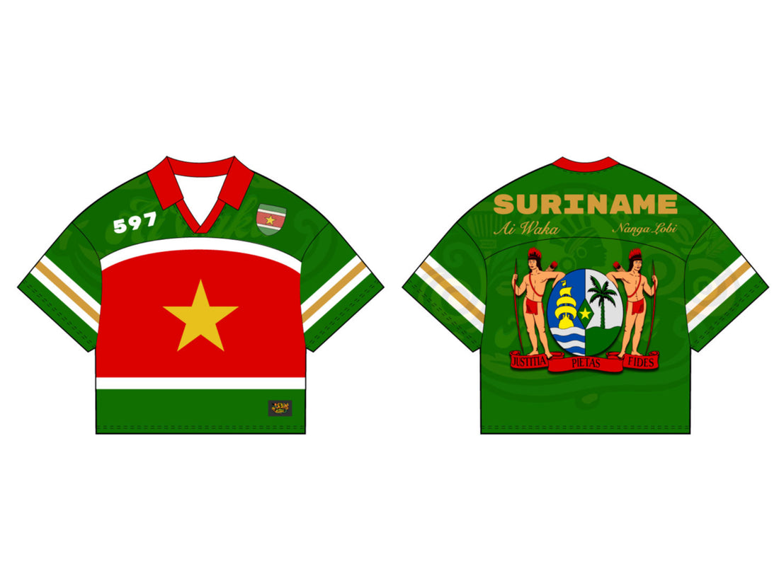 Suriname Voetbal Jersey Ai Waka