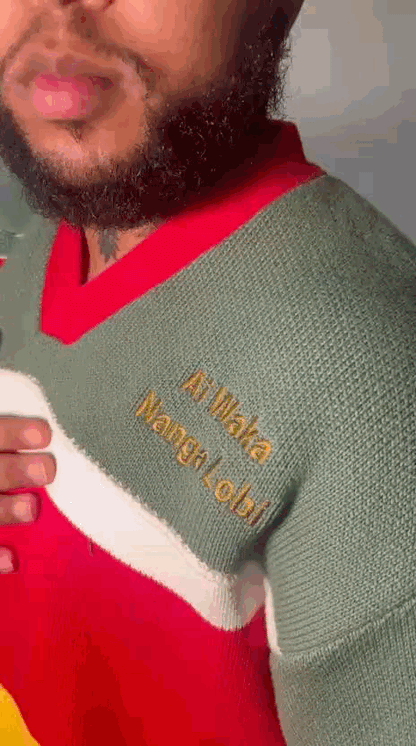 Custom Knit Jersey Ai Waka