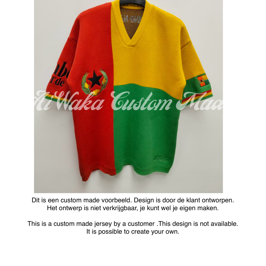 Custom geweven jersey