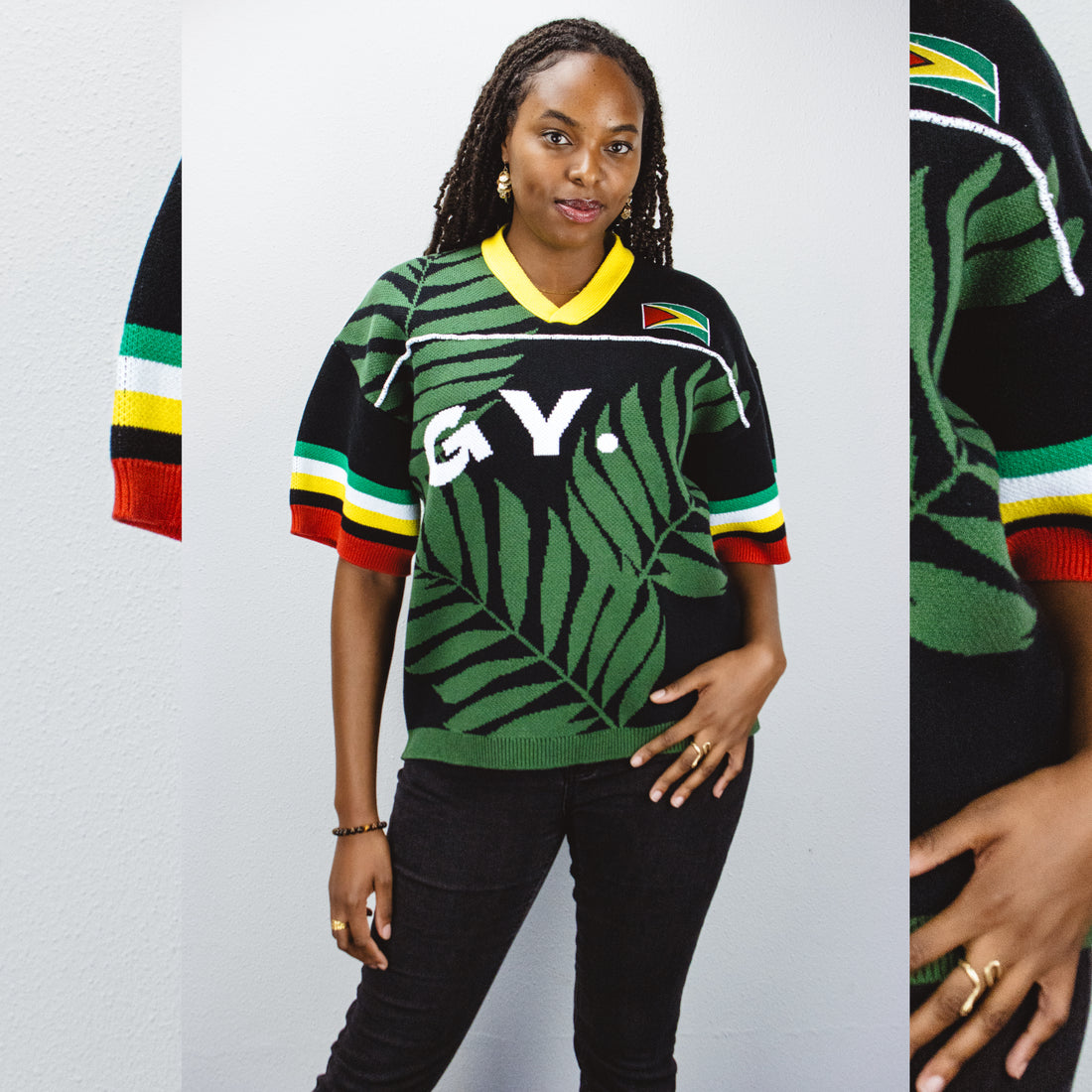 Guyana Geweven Jersey (Unisex) Pre-Order