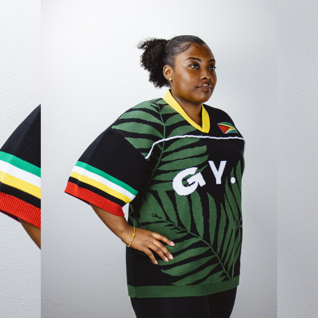 Guyana Geweven Jersey (Unisex) Pre-Order