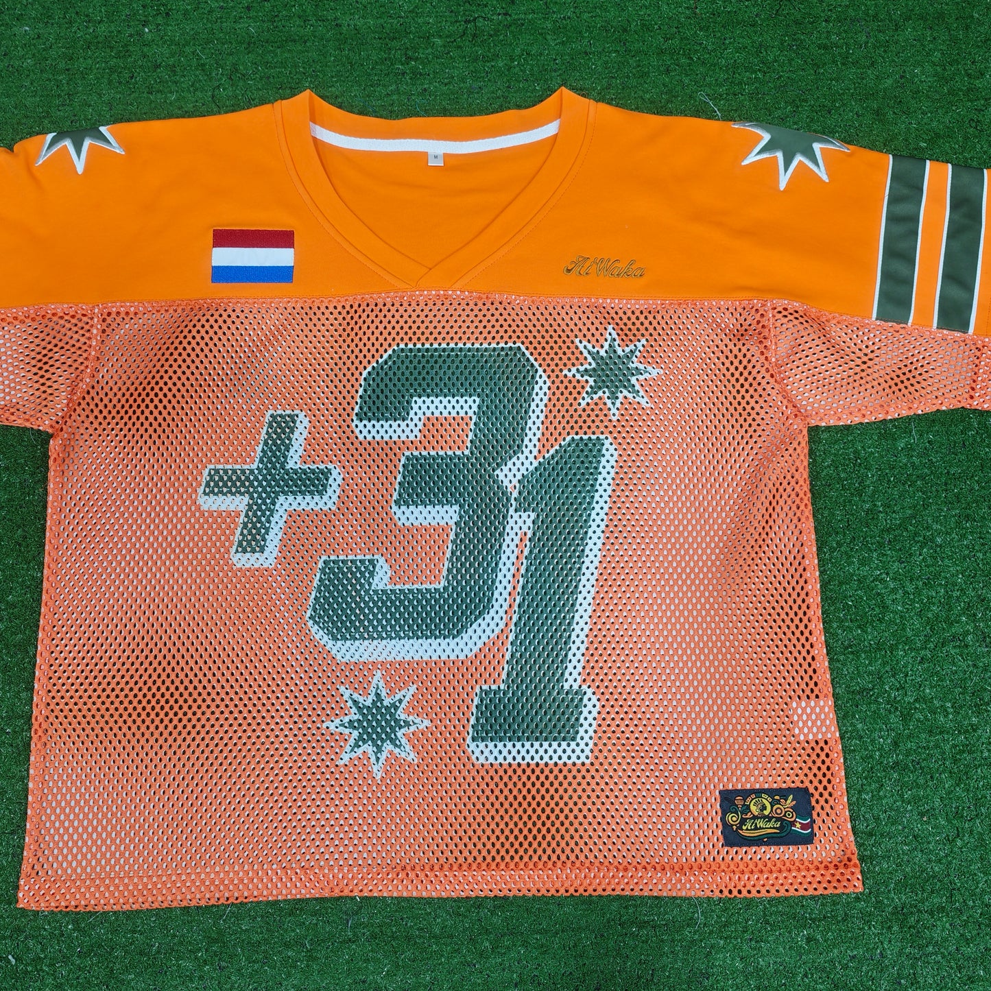 Ai Waka Mesh Jersey Oranje – Limited Edition