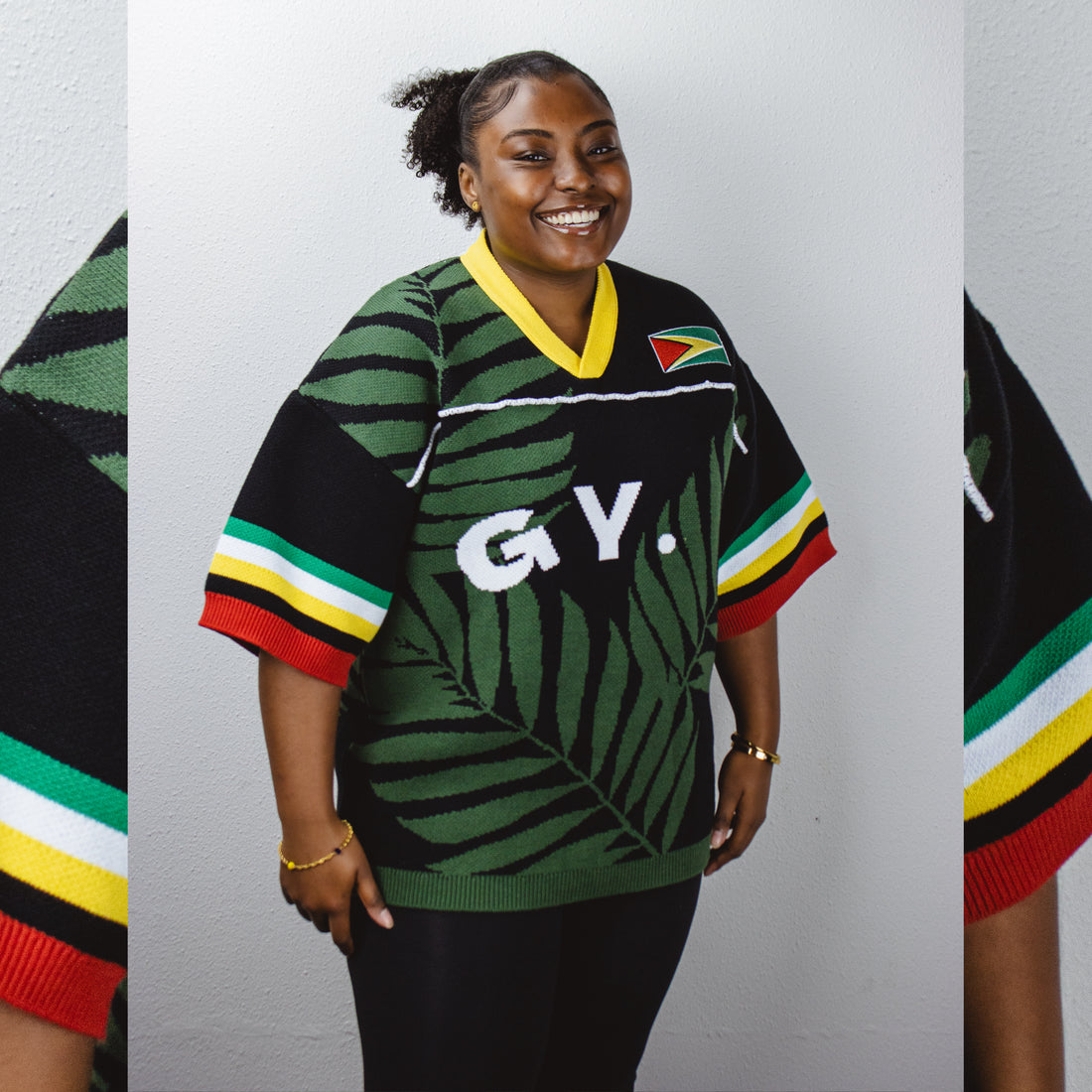 Guyana Geweven Jersey (Unisex) Pre-Order